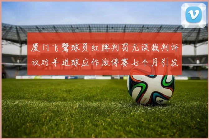 厦门飞鹭球员红牌判罚无误裁判评议对手进球应作废停赛七个月引发热议